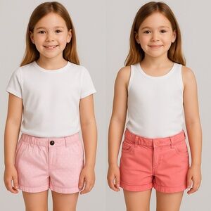 Bundle of two size extra-large girls shorts one is Cherokee andcat and jack